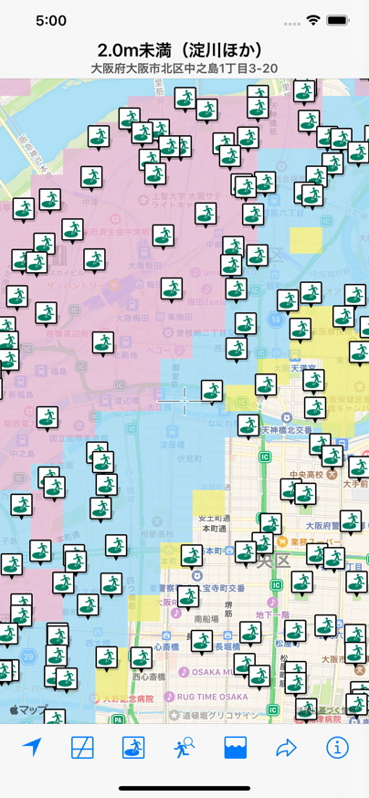 関西洪水ハザードマップ Flood Checker In Kansai Asti アマノ技研